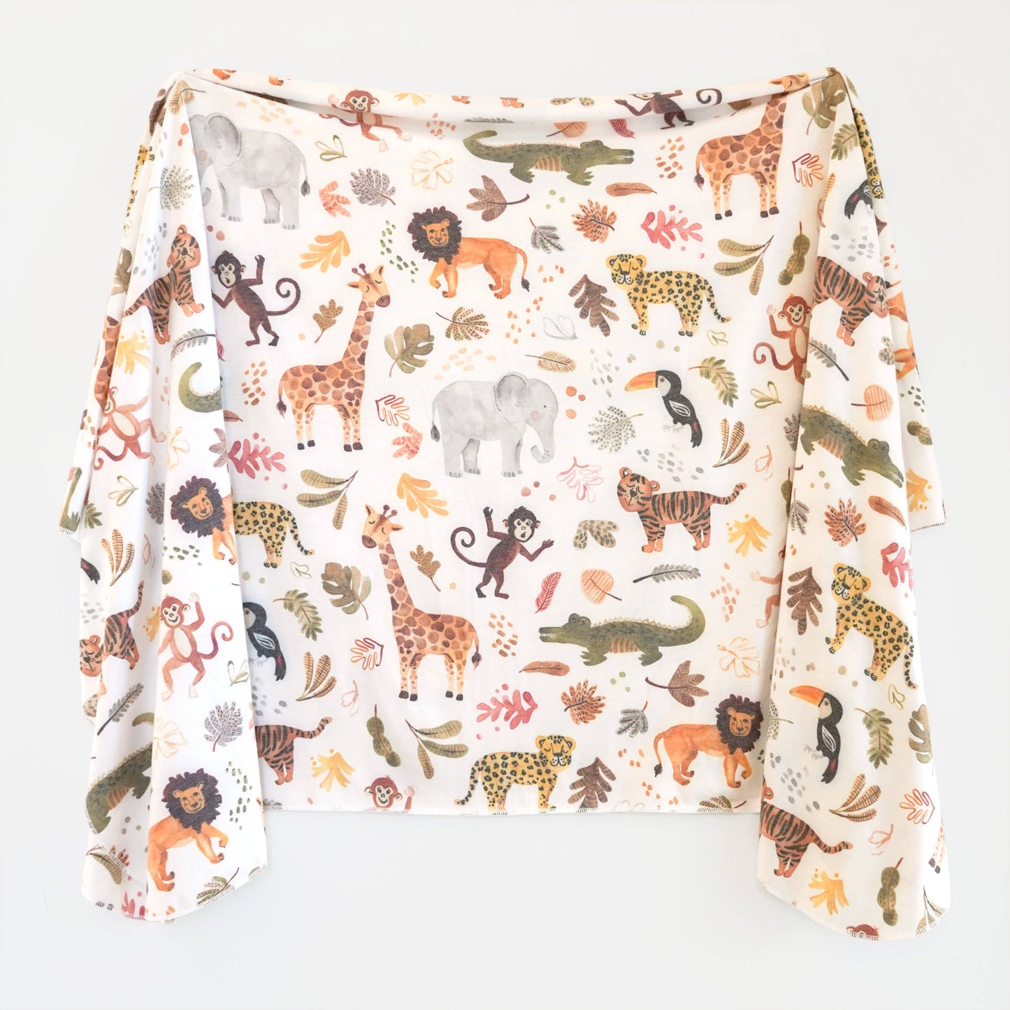 Wild Safari Swaddle Blanket