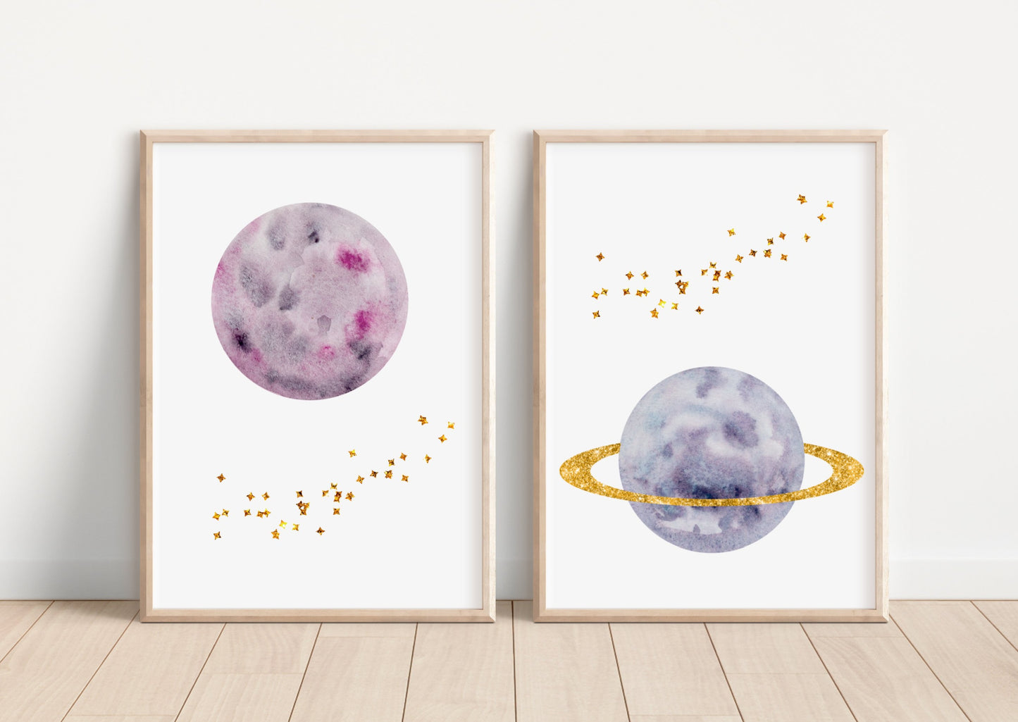 Purple Planet - Set of 2