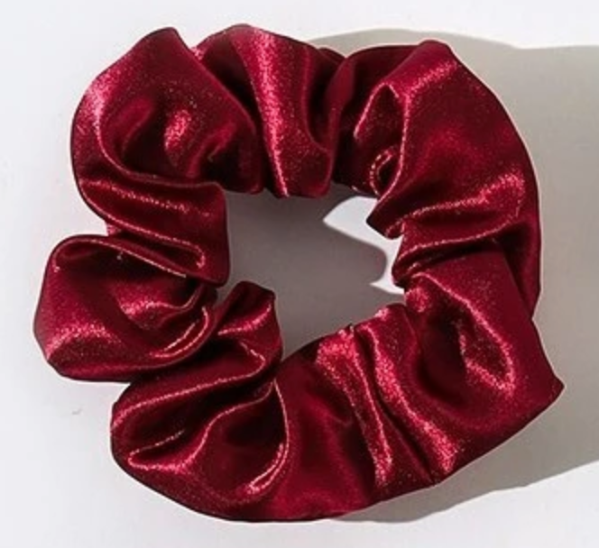 Cranberry Scrunchie