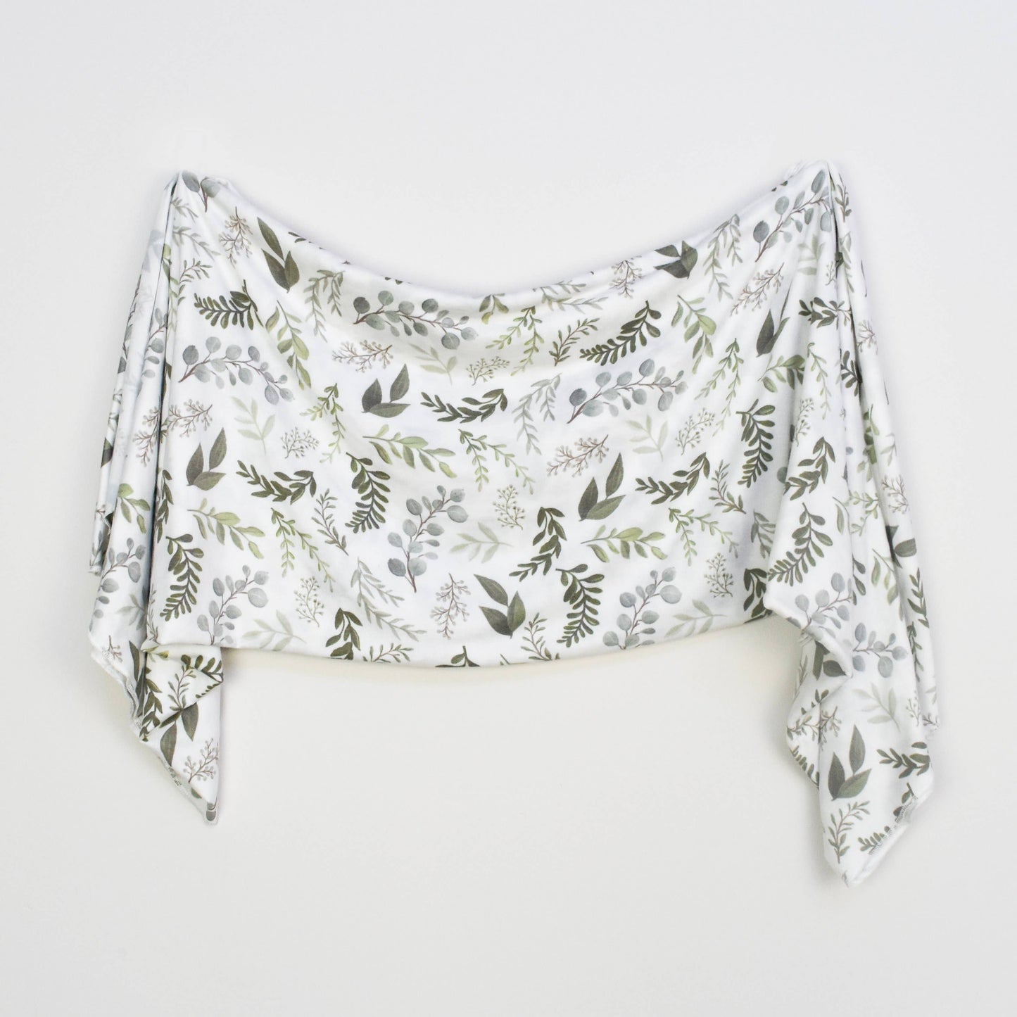 Graceful Greenery Swaddle Blanket