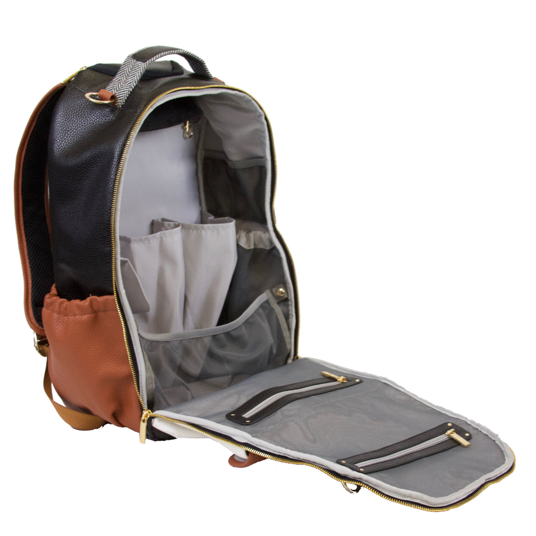 Coffee & Cream Boss Backpack™ Diaper Bag