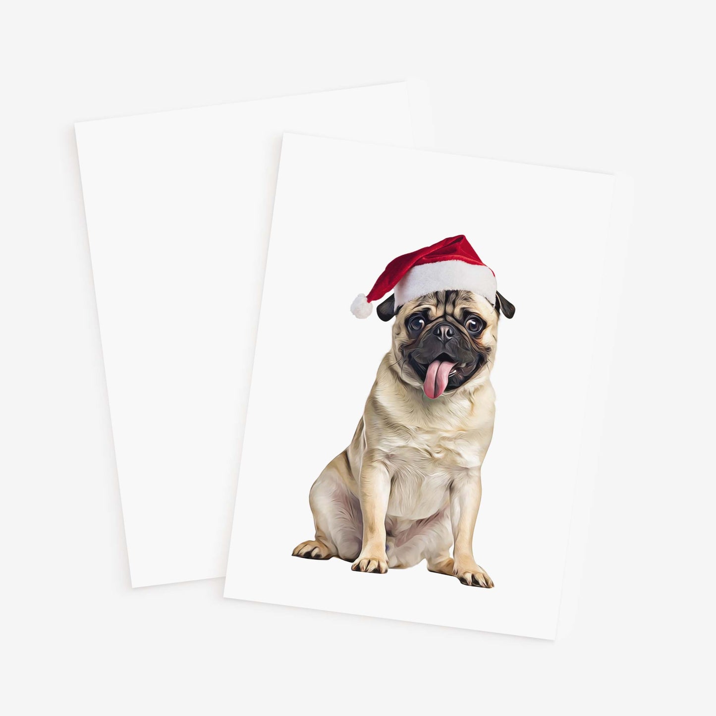 Dog Greeting Card/Envelope | Pug