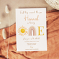 Sunshine Invitation + Envelopes