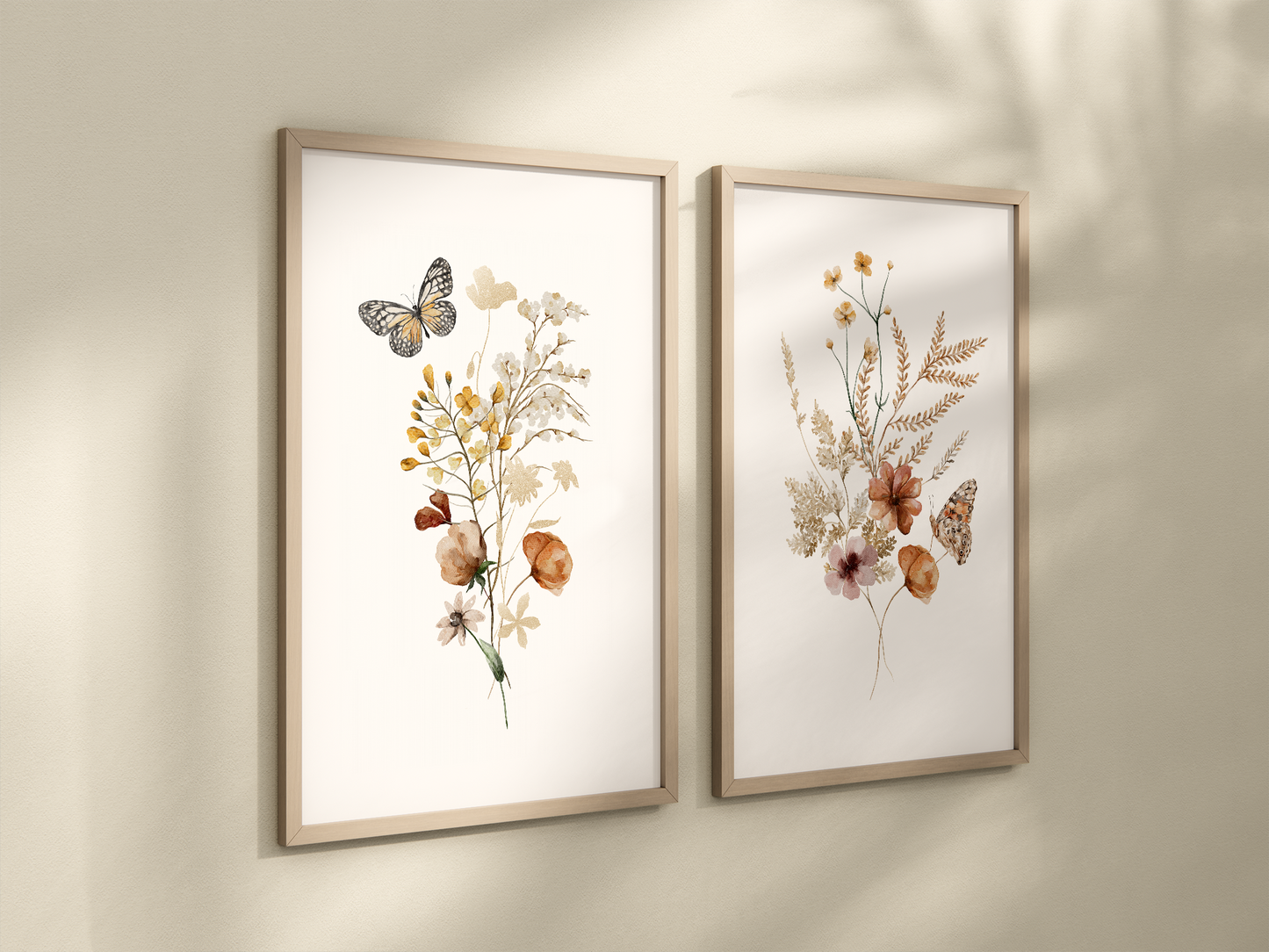Boho Wildflower Art Prints