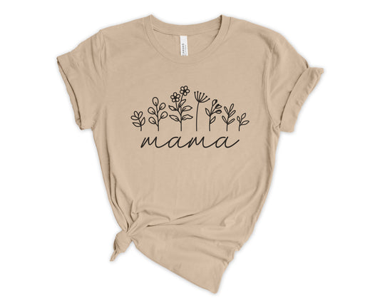 Wildflower Mama Tee Shirt