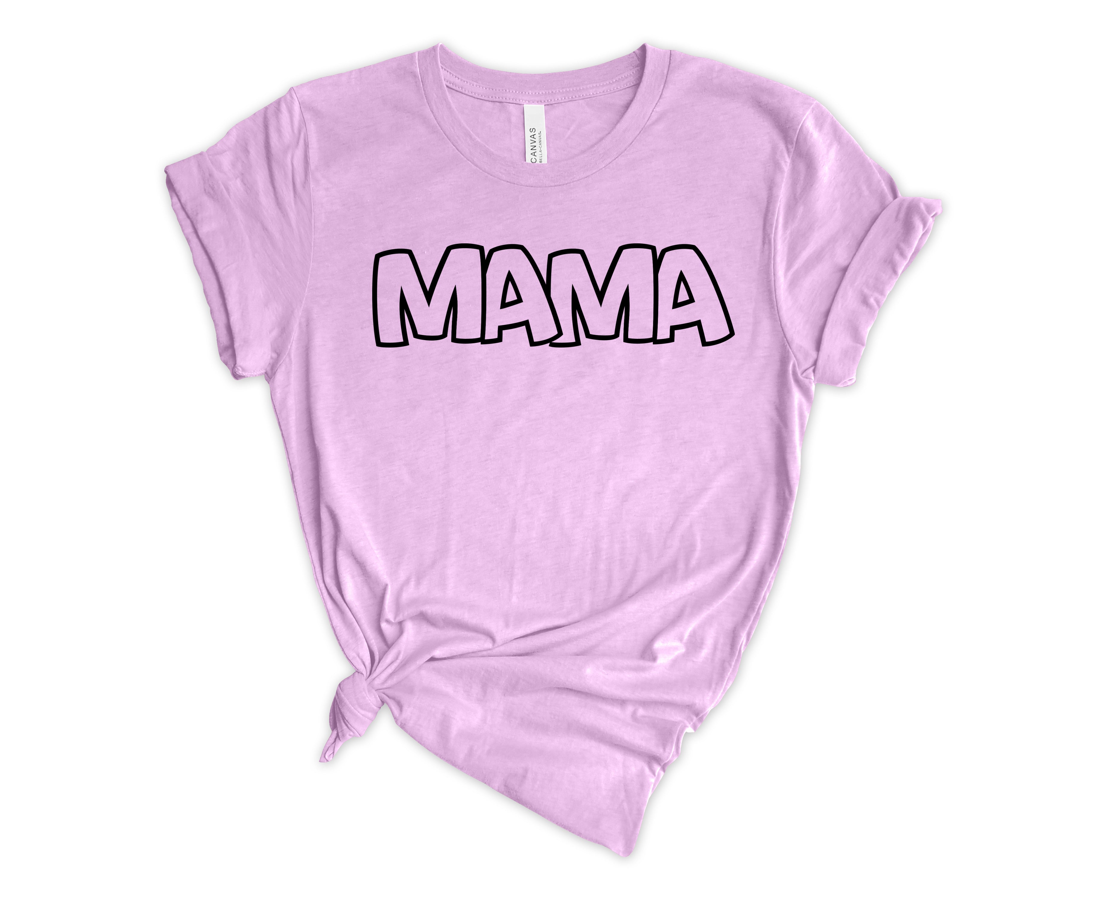 Mama Outline Shirt – The Mommy Barn