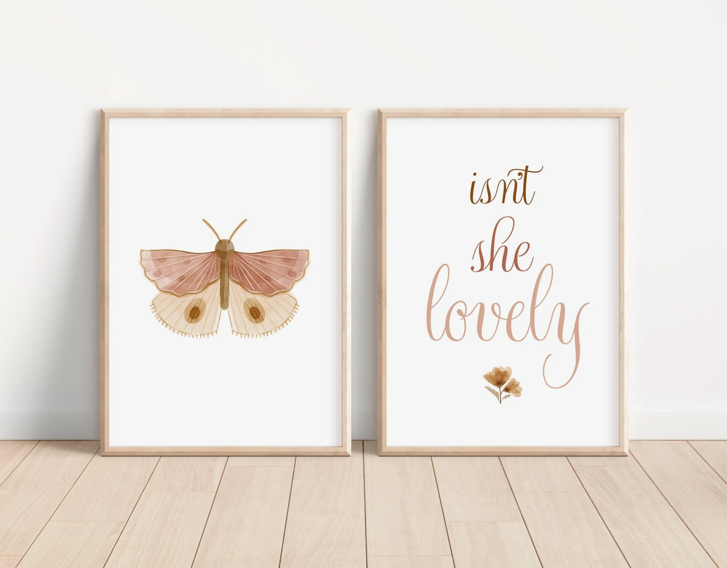 Butterfly Isn't She Lovely Art Prints