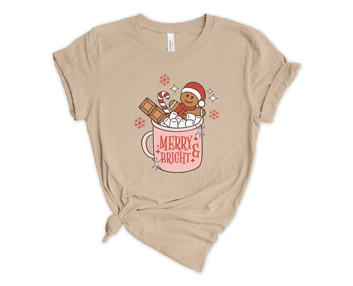 Gingerbread Graphic T-Shirt