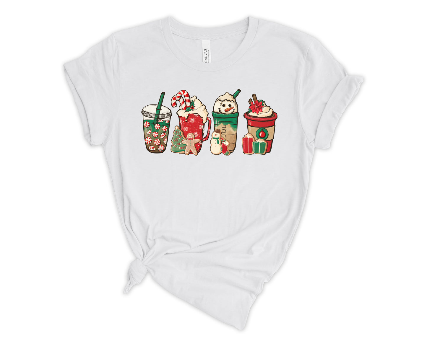 Holiday Drinks Graphic T-Shirt