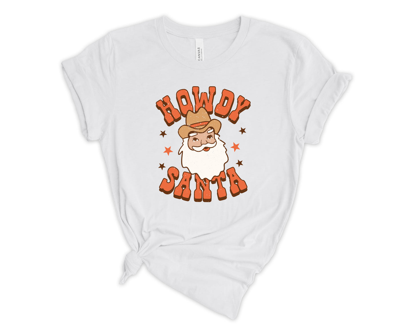 Howdy Santa Graphic T-Shirt