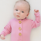 Baby Knot Gown - Mauve Pink