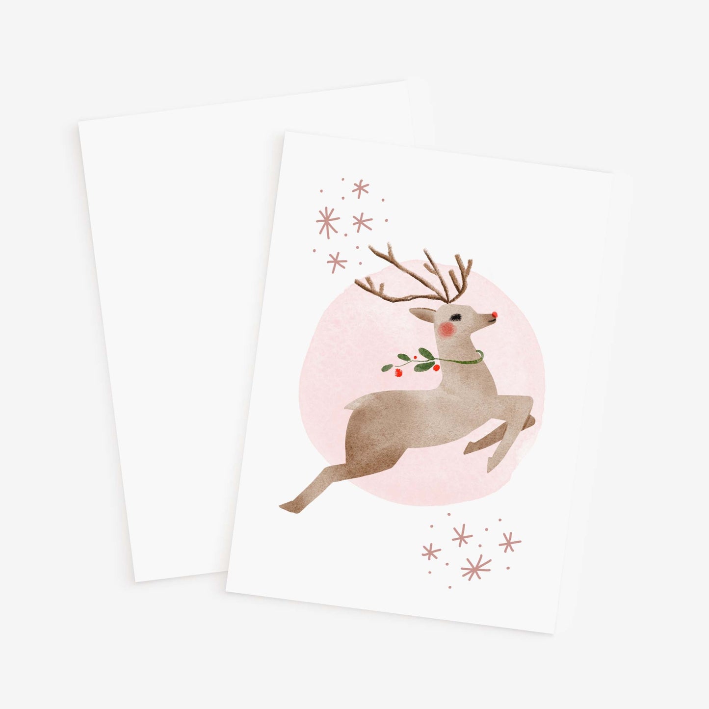 Reindeer Greeting Card
