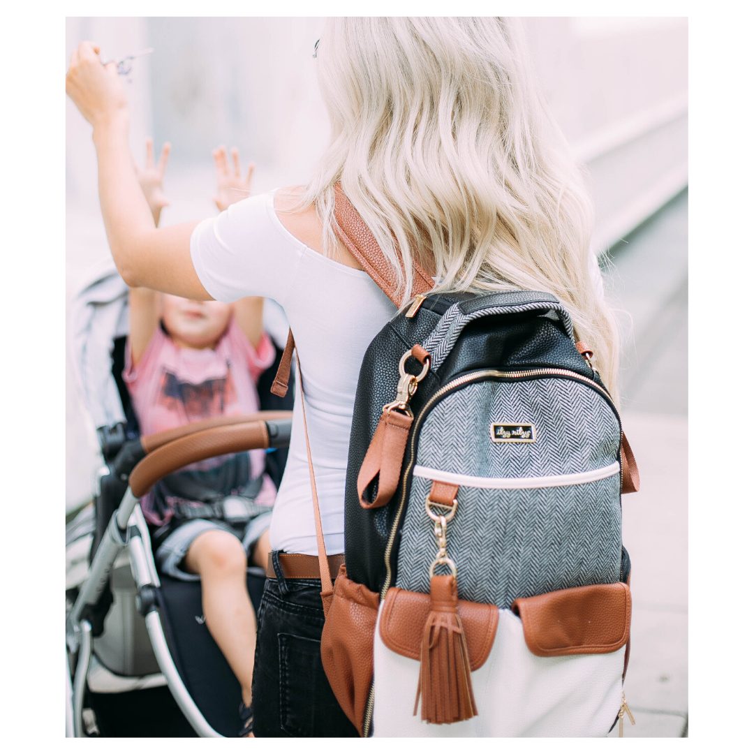 Coffee & Cream Boss Backpack™ Diaper Bag