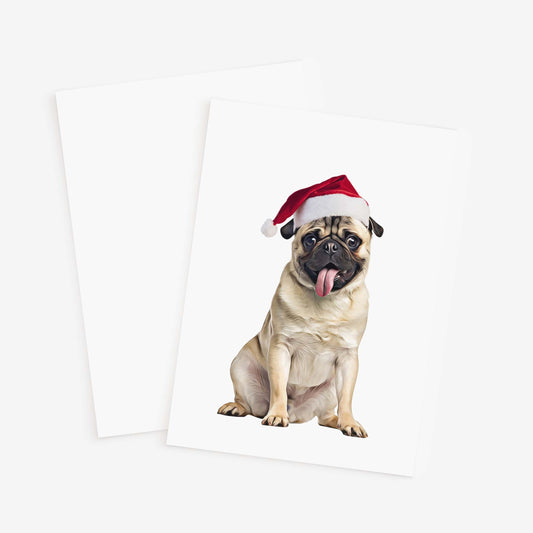 Dog Greeting Card/Envelope | Pug