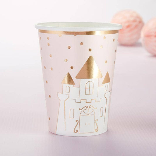 Princess 8 oz Paper Cups Set of 8